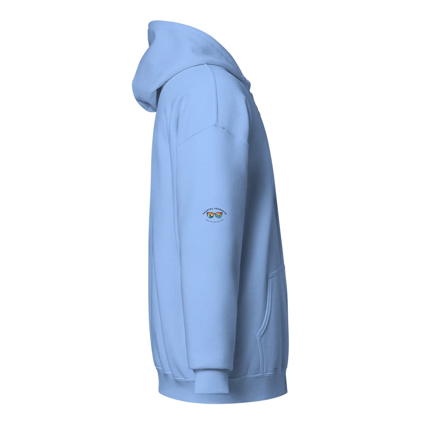 Coastal Journeyz Heavy Blend Zip Hoodie (Unisex) - Coastal Journeyz