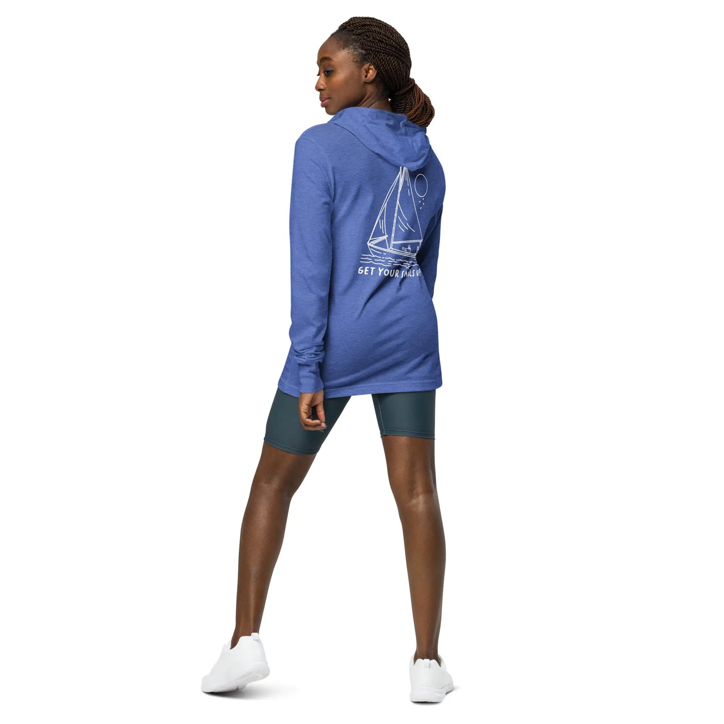 Get Your Sails Up Hooded Long Sleeve (Unisex) - Coastal Journeyz