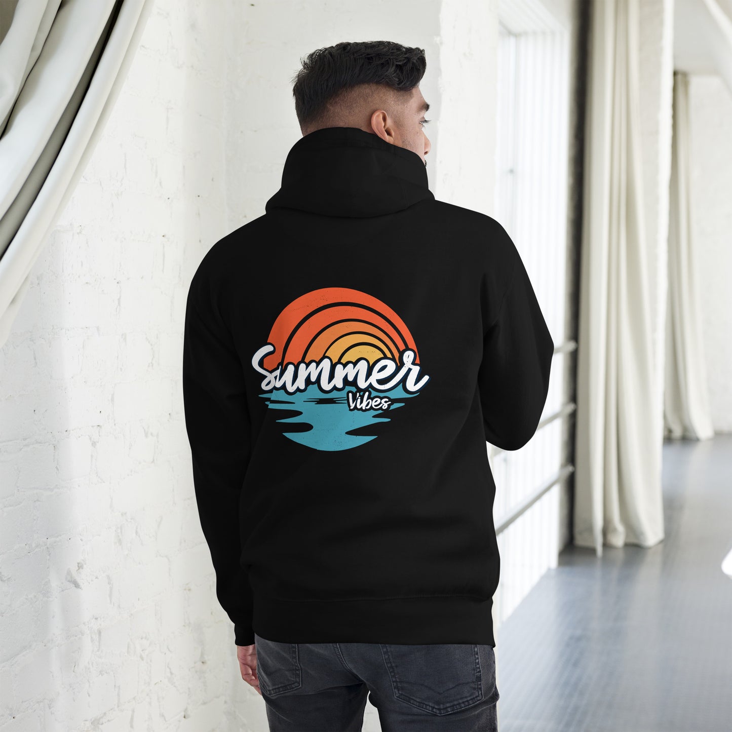 Summer Vibe with Coastal Journeyz Adult Hoodie