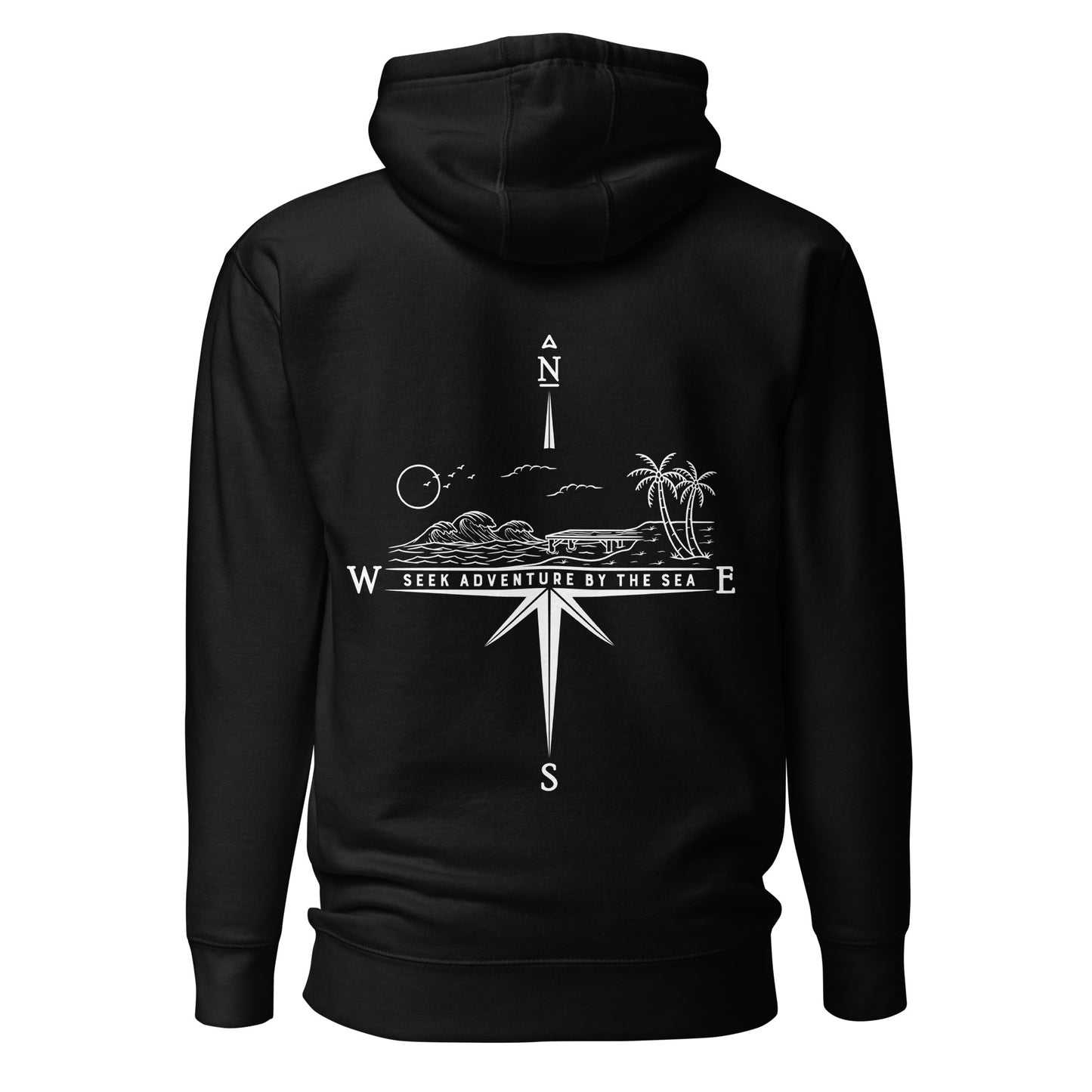 Seek Your Adventure with Coastal Journeyz Adult Hoodie