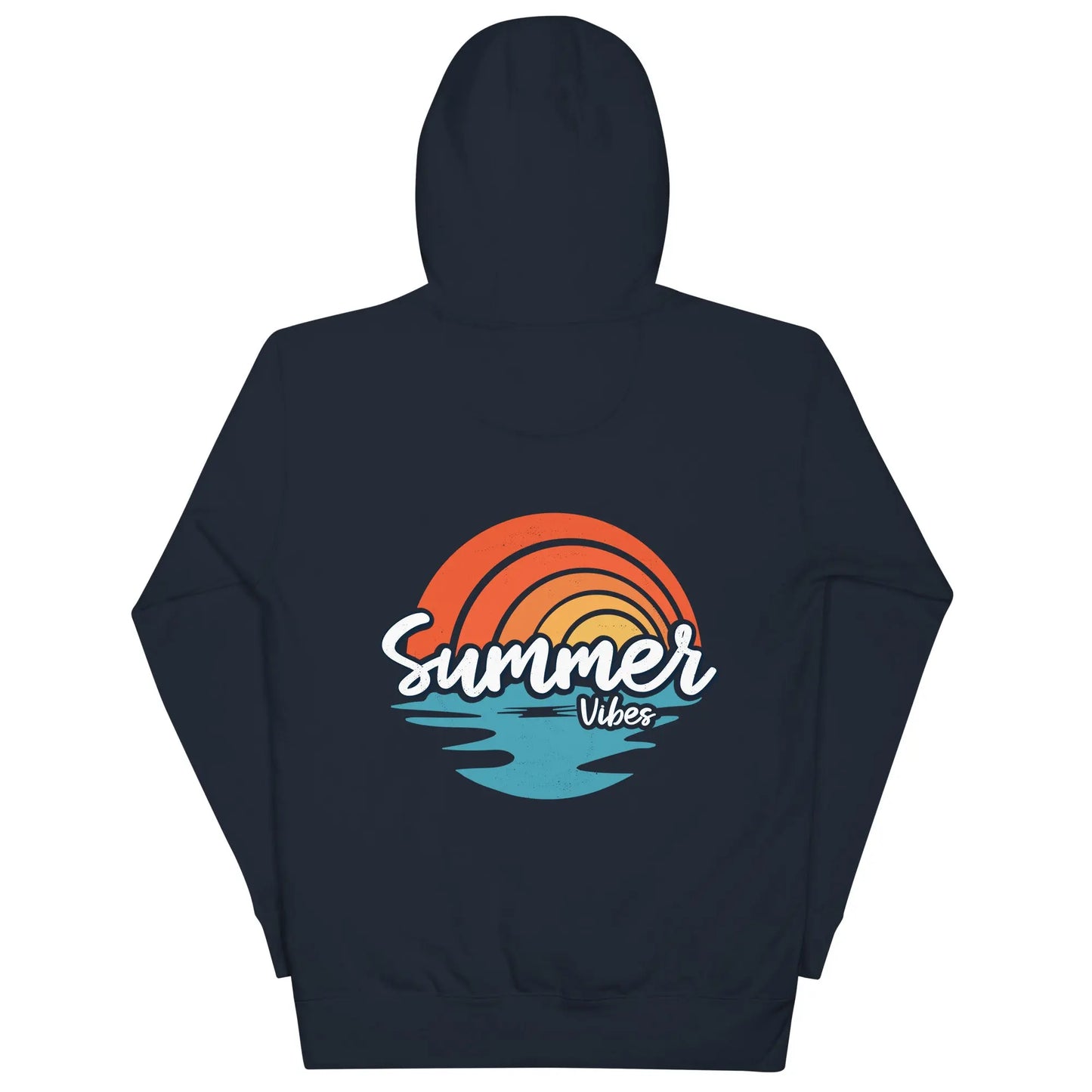 Summer Vibes with Coastal Journeyz Adult Unisex Hoodie Coastal Journeyz