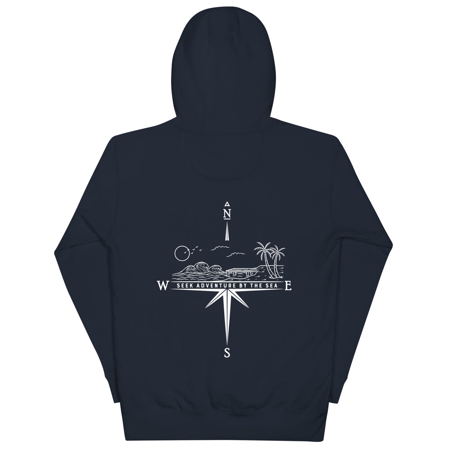 Seek Your Adventure with Coastal Journeyz Adult Hoodie