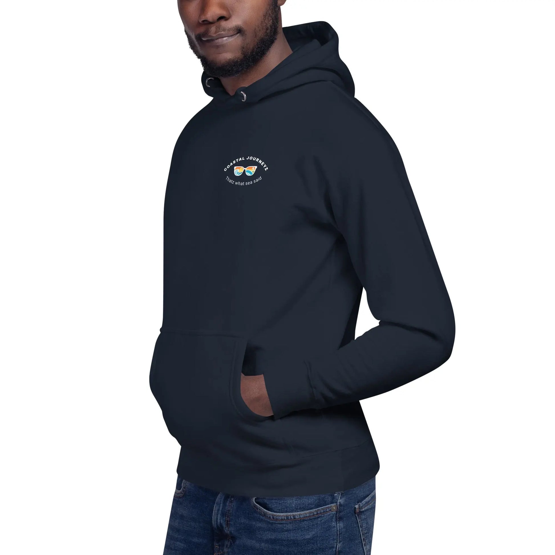 Summer Vibes with Coastal Journeyz Adult Unisex Hoodie Coastal Journeyz