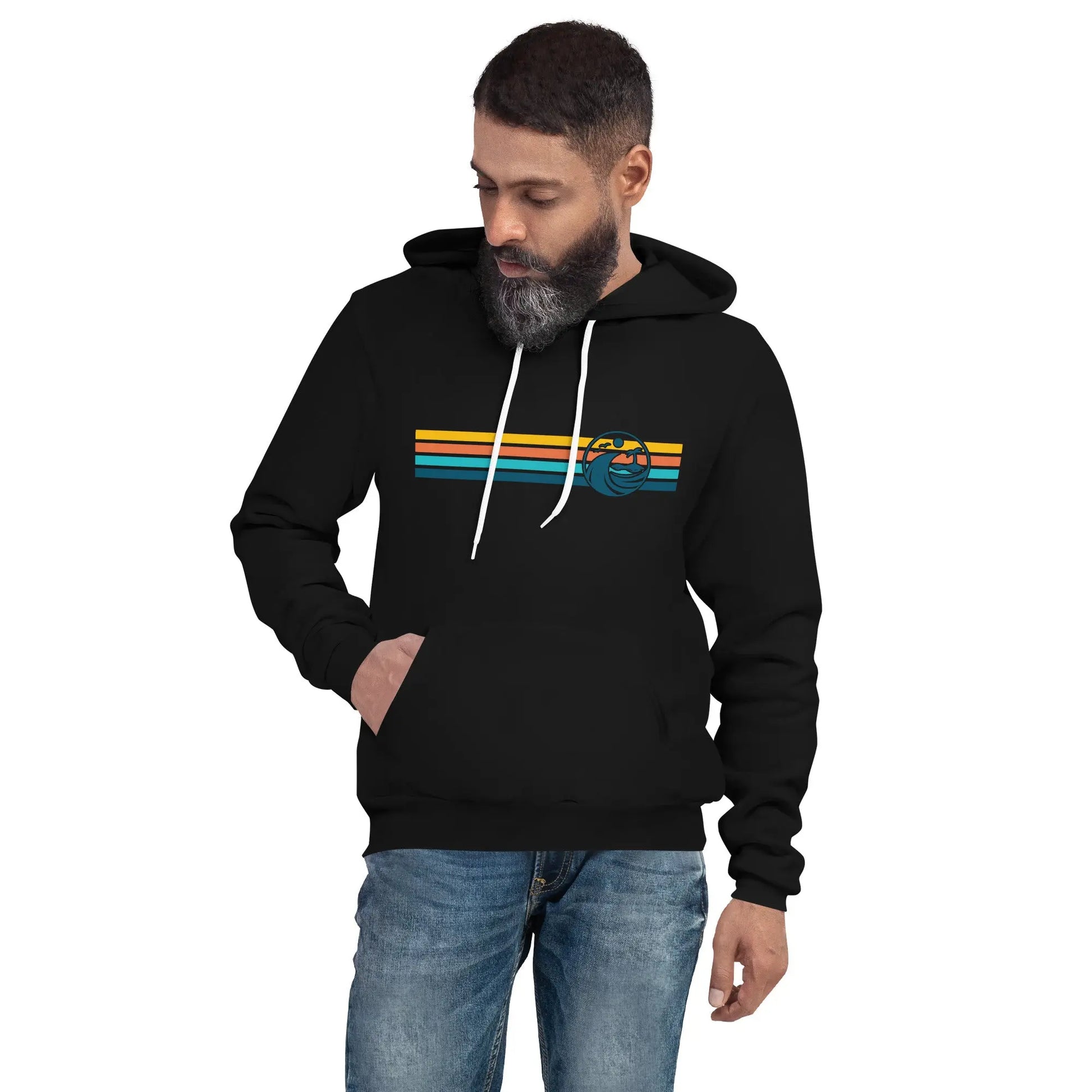 Retro Coastal Journeyz Beach Vibe Unisex Hoodie - Coastal Journeyz2689285_9227