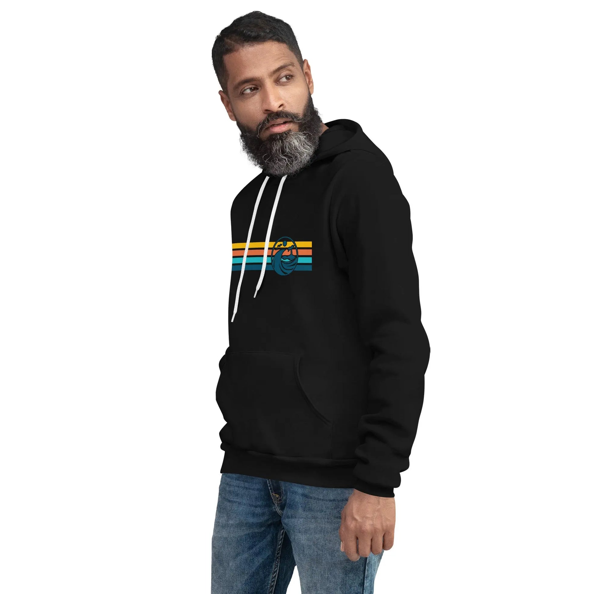 Retro Coastal Journeyz Beach Vibe Unisex Hoodie - Coastal Journeyz2689285_9227