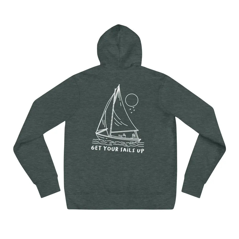 Get Your Sails Up Hoodie Extra Soft (Unisex) - Coastal Journeyz5890761_9245