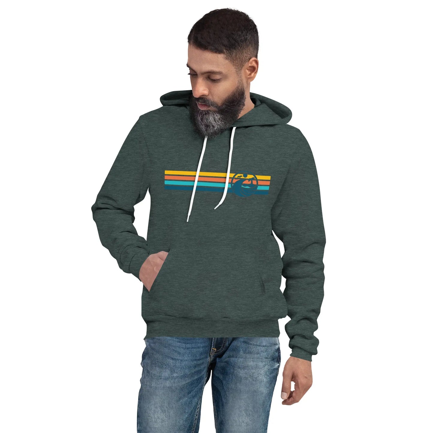 Retro Coastal Journeyz Beach Vibe Unisex Hoodie - Coastal Journeyz2689285_9245