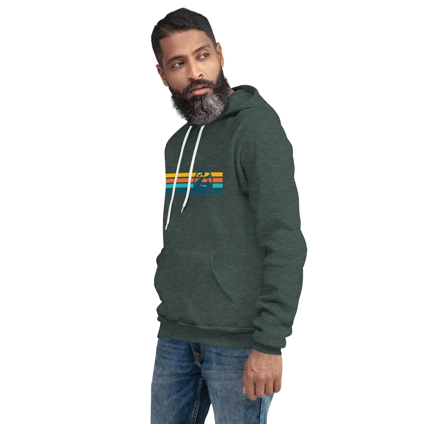 Retro Coastal Journeyz Beach Vibe Unisex Hoodie - Coastal Journeyz2689285_9245