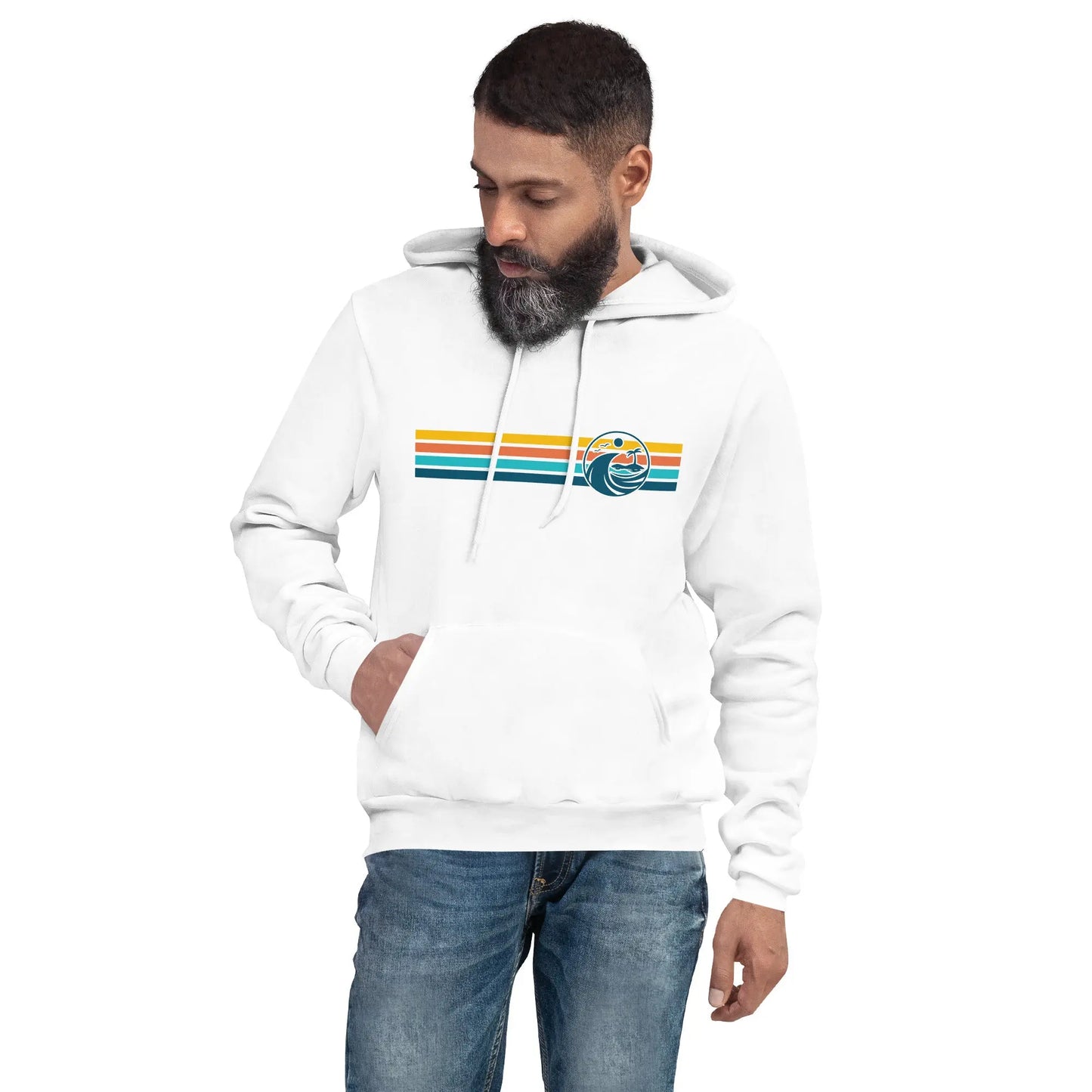 Retro Coastal Journeyz Beach Vibe Unisex Hoodie - Coastal Journeyz2689285_9245