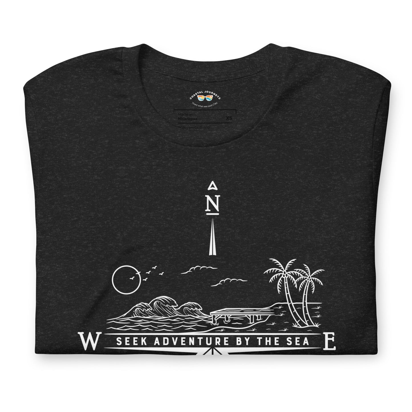 Seek Adventure By the Sea with Coastal Journeyz T-Shirt