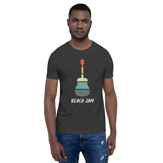 RETRO BEACH JAM with Coastal Journeyz Adult Unisex T-Shirt - Coastal Journeyz1097430_8460