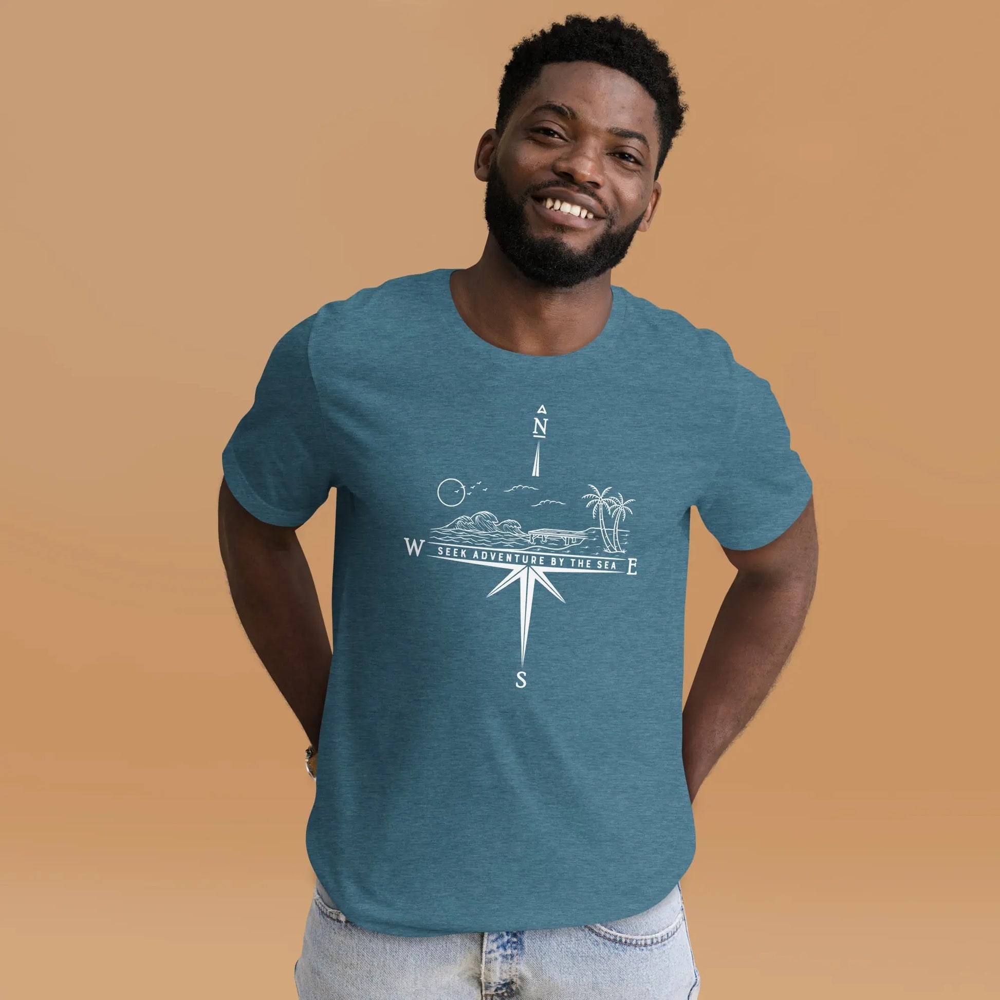 Seek Adventure with this Coastal Adult Unisex T-Shirt - Coastal Journeyz4741678_8481