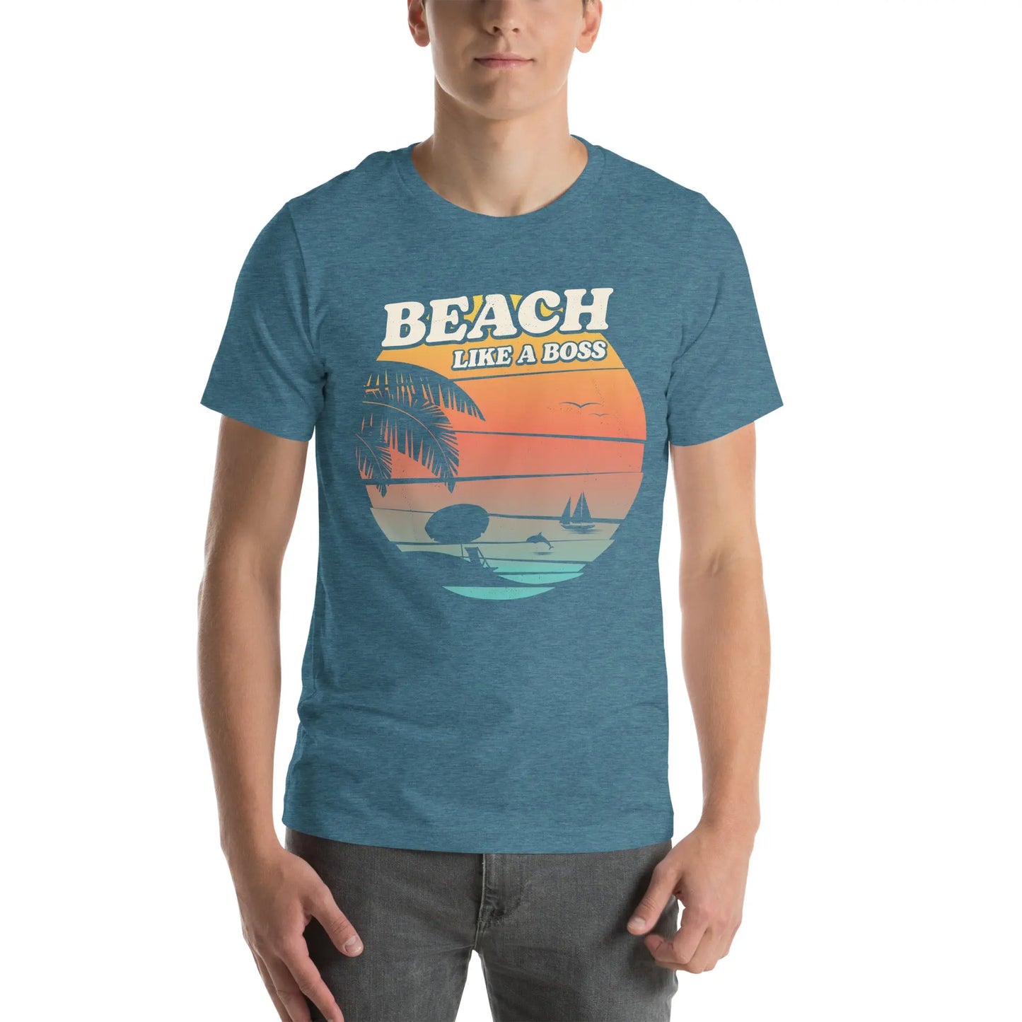 Beach Like a Boss with this Coastal Adult Unisex T-Shirt - Coastal Journeyz2938635_8481
