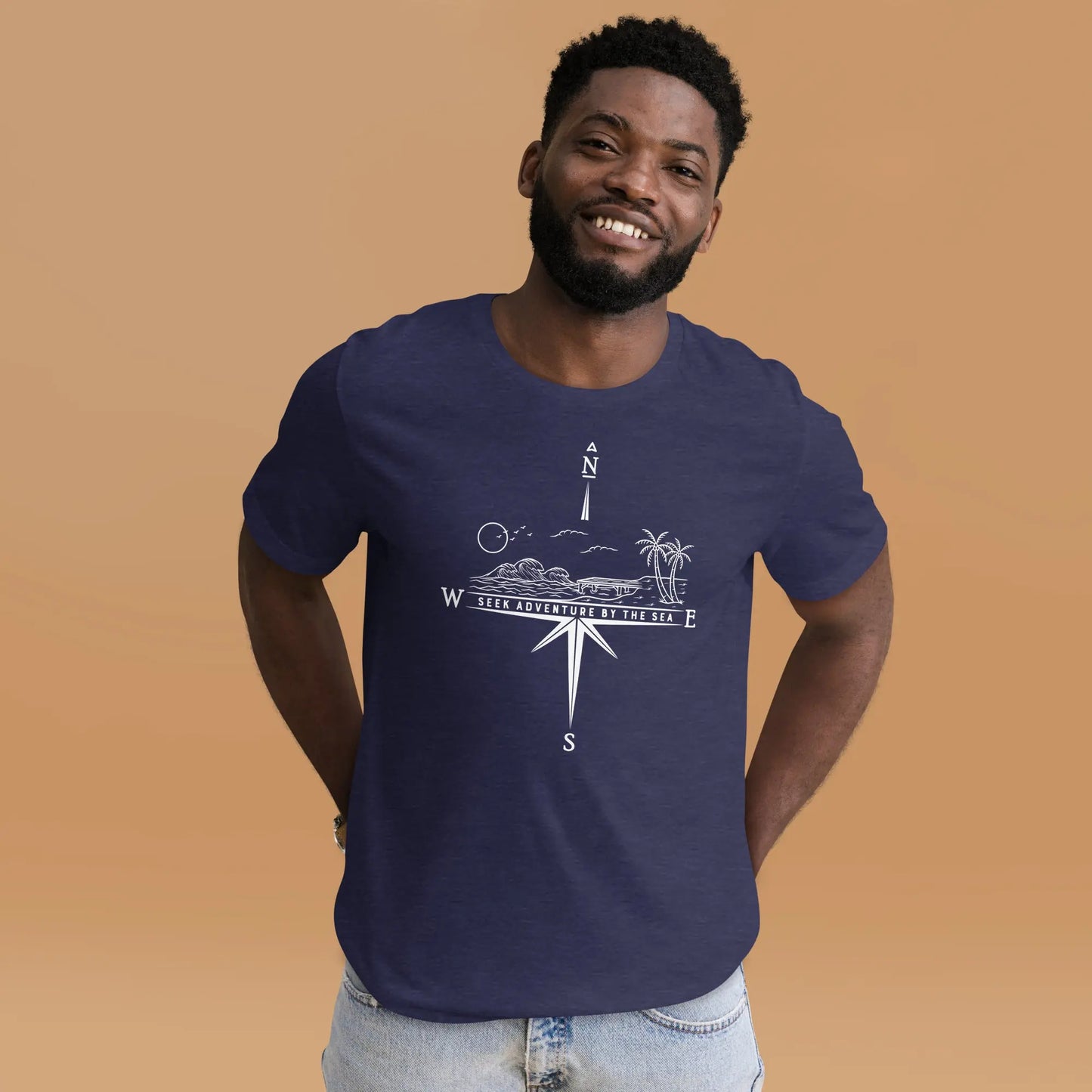 Seek Adventure with this Coastal Adult Unisex T-Shirt - Coastal Journeyz4741678_8495