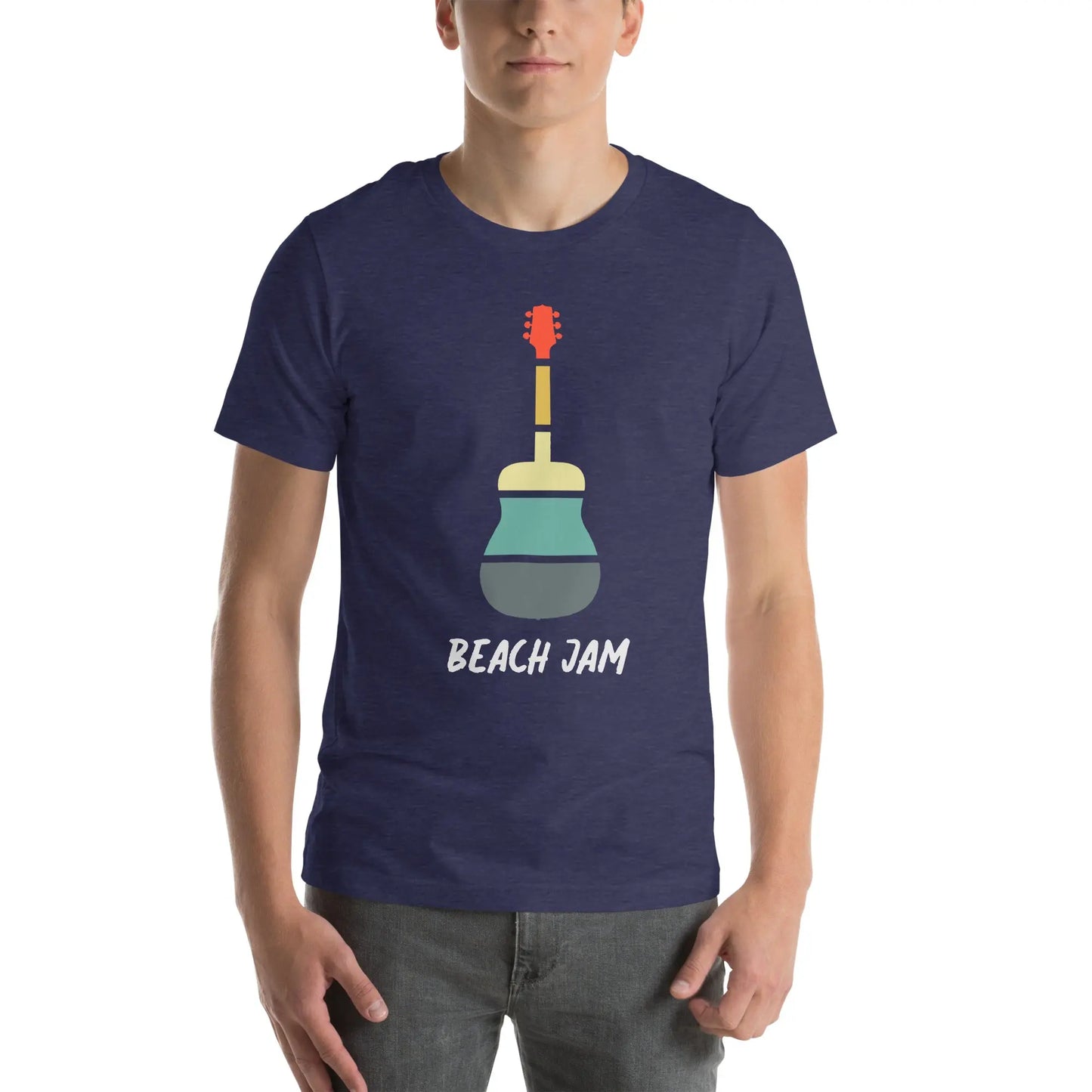 RETRO BEACH JAM with Coastal Journeyz Adult Unisex T-Shirt - Coastal Journeyz1097430_8495