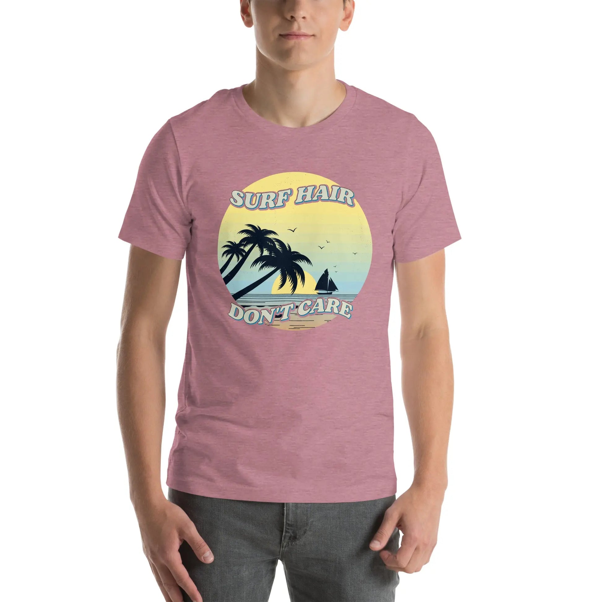 Surf Hair Don't Care with this Coastal Adult Unisex T-Shirt - Coastal Journeyz4762121_10352