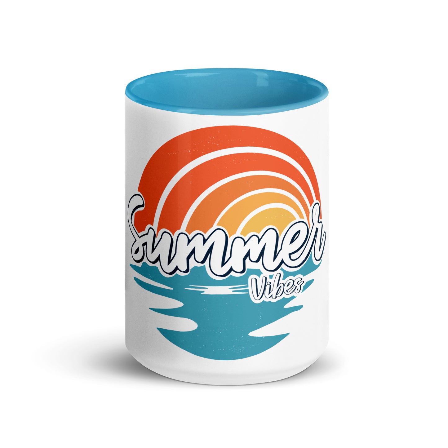 Summer Vibe Coastal Journeyz Mug with Color Inside