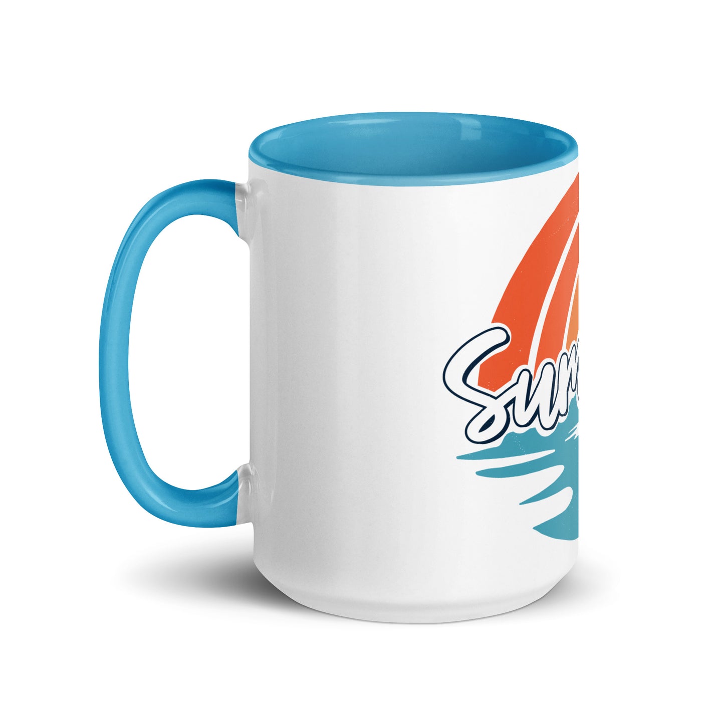 Summer Vibe Coastal Journeyz Mug with Color Inside