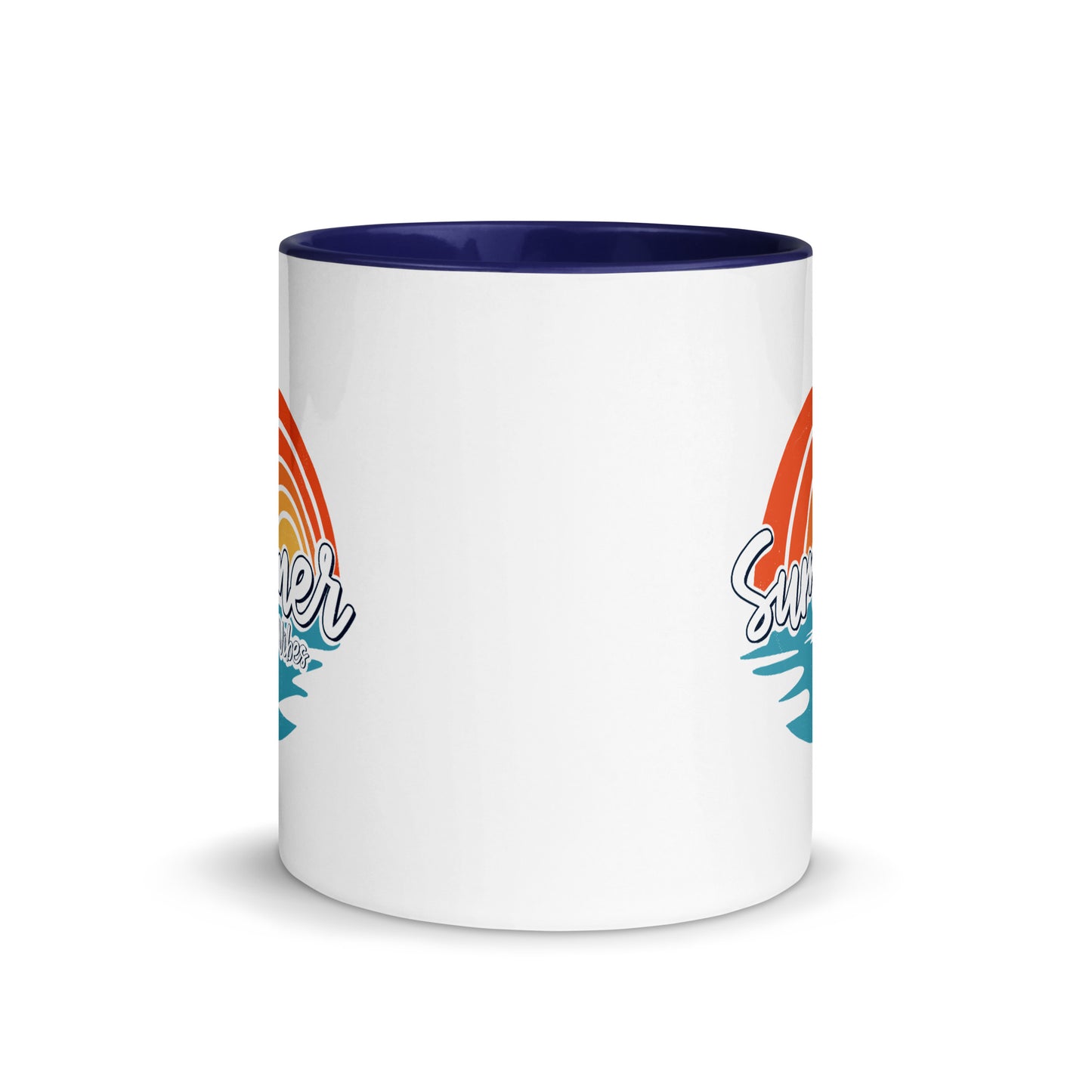 Summer Vibe Coastal Journeyz Mug with Color Inside