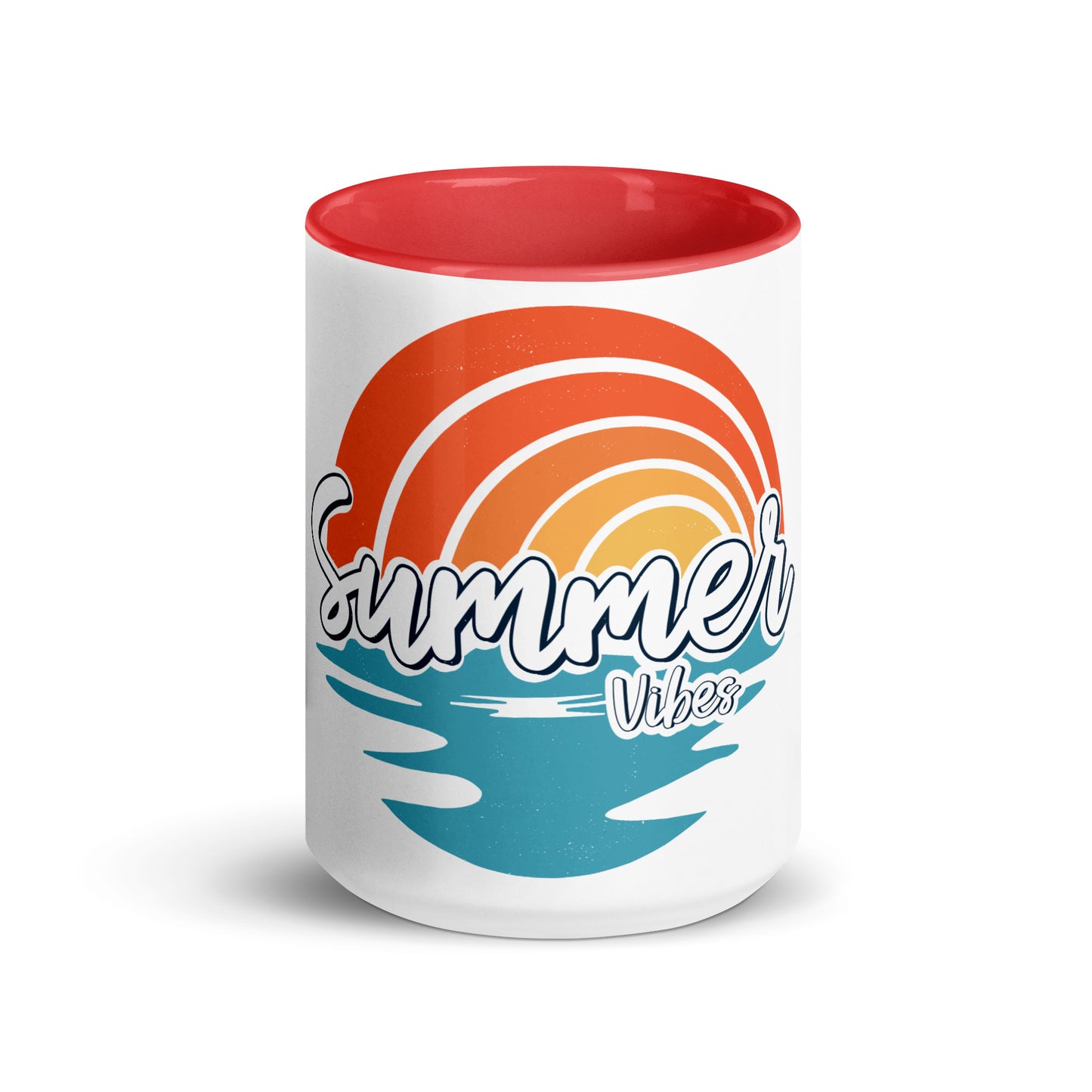 Summer Vibe Coastal Journeyz Mug with Color Inside