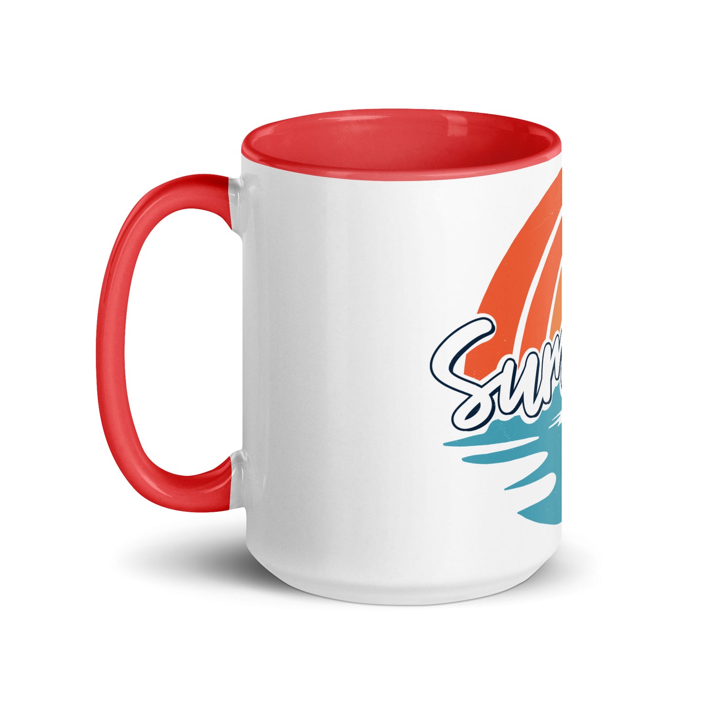 Summer Vibe Coastal Journeyz Mug with Color Inside