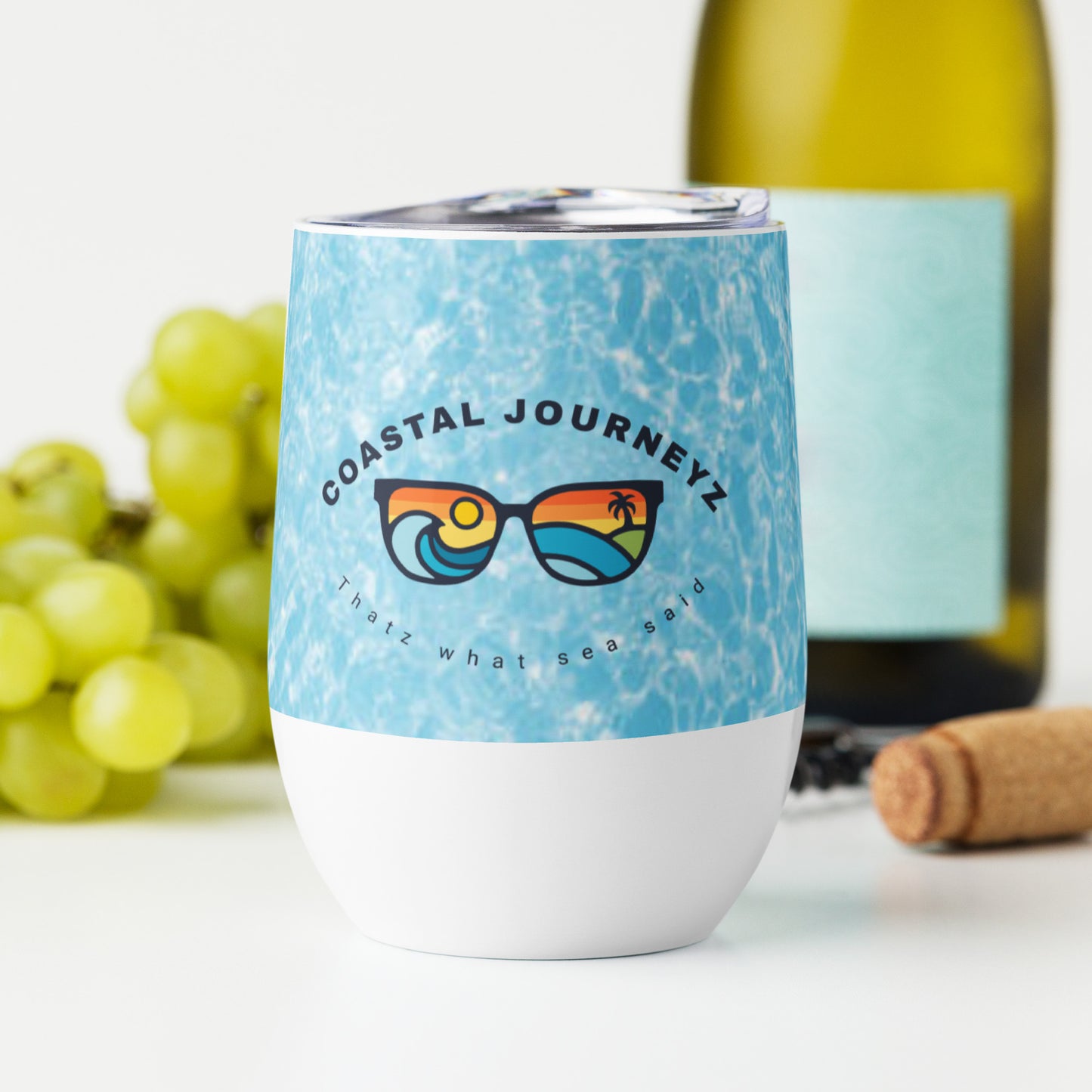 Coast Journeyz Travel Wine Tumbler