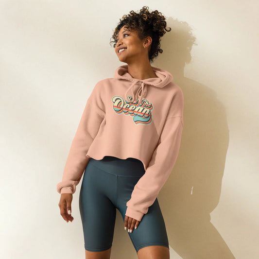 Sea The Ocean Women's Crop Hoodie - Coastal Journeyz