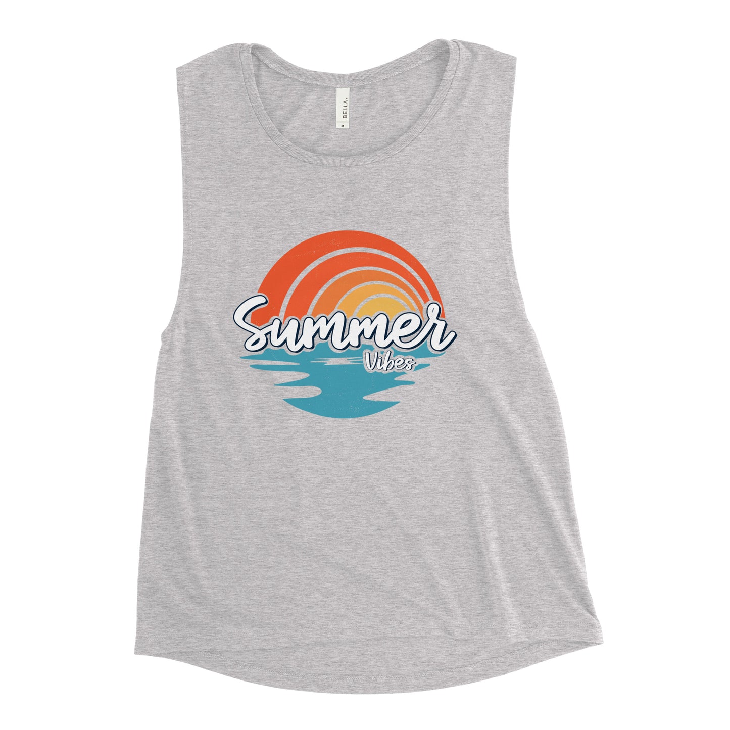 Summer Vibe Women's Muscle Tank