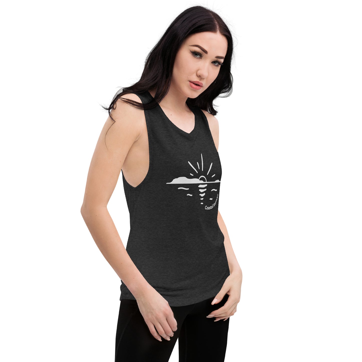 Sunrise Reflection Ladies’ Muscle Tank