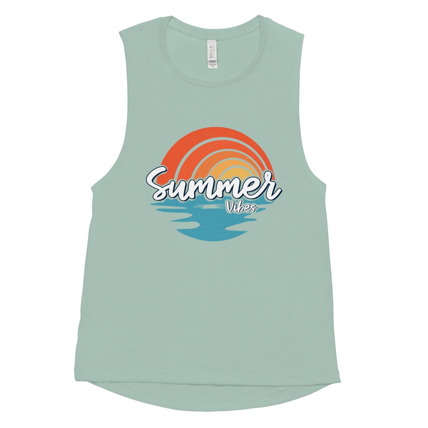 Summer Vibe Women's Muscle Tank