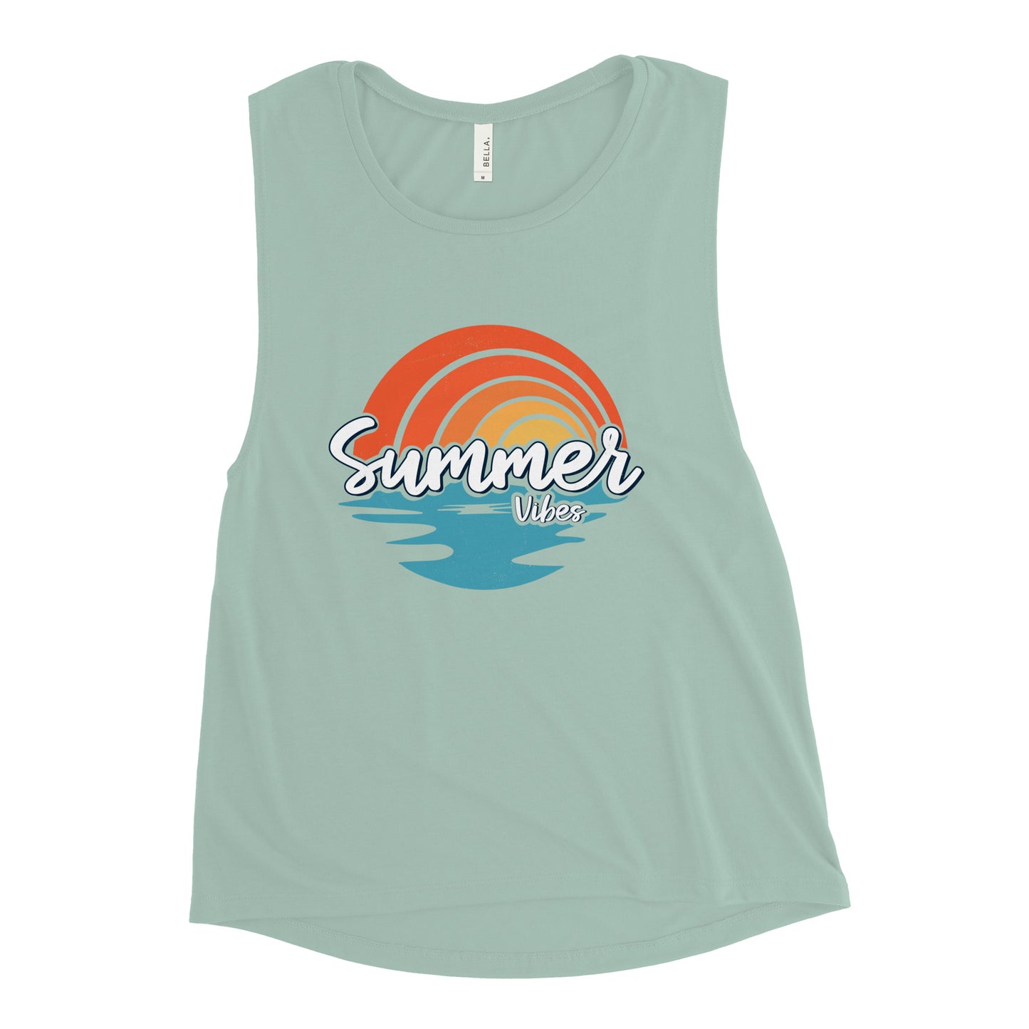 Summer Vibe Women's Muscle Tank