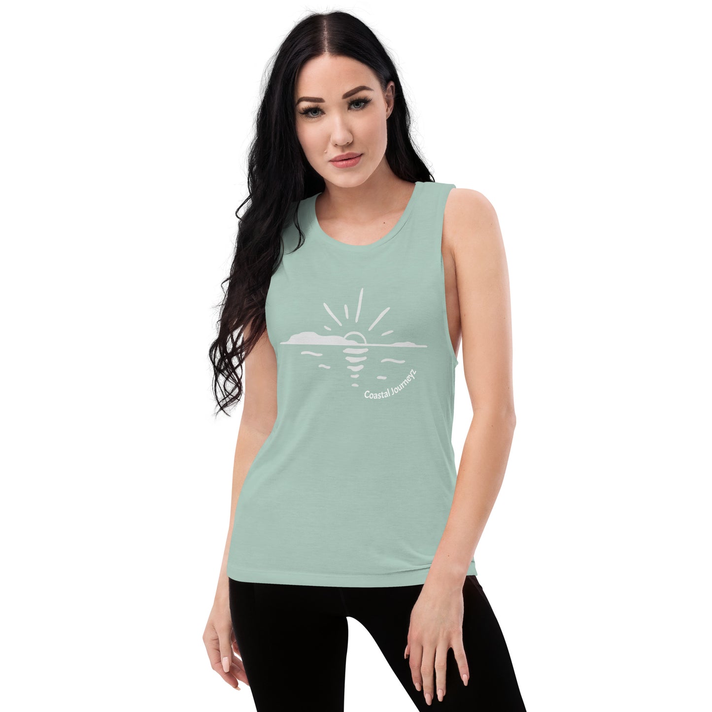 Sunrise Reflection Ladies’ Muscle Tank