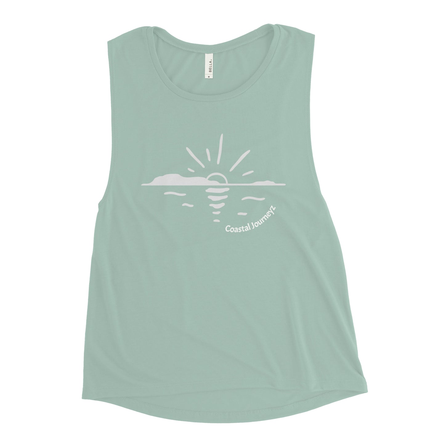 Sunrise Reflection Ladies’ Muscle Tank