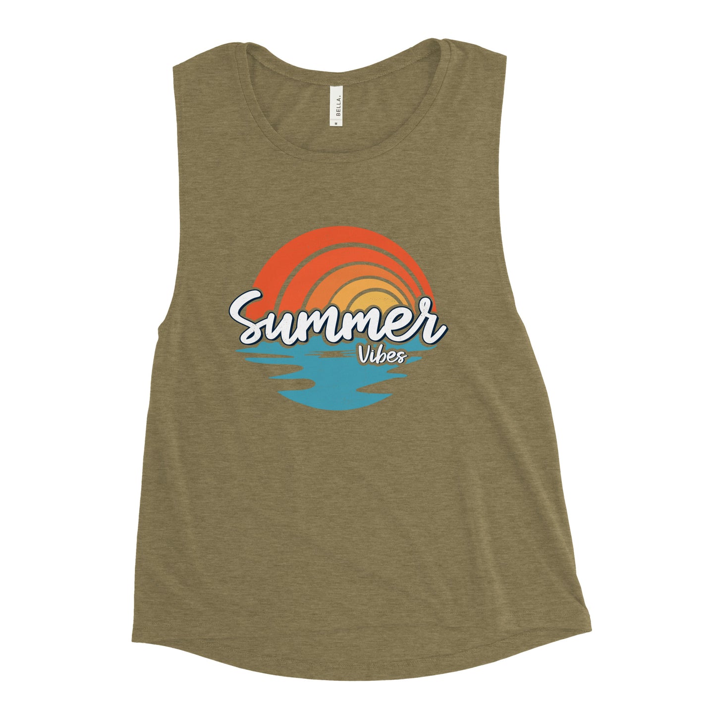 Summer Vibe Women's Muscle Tank