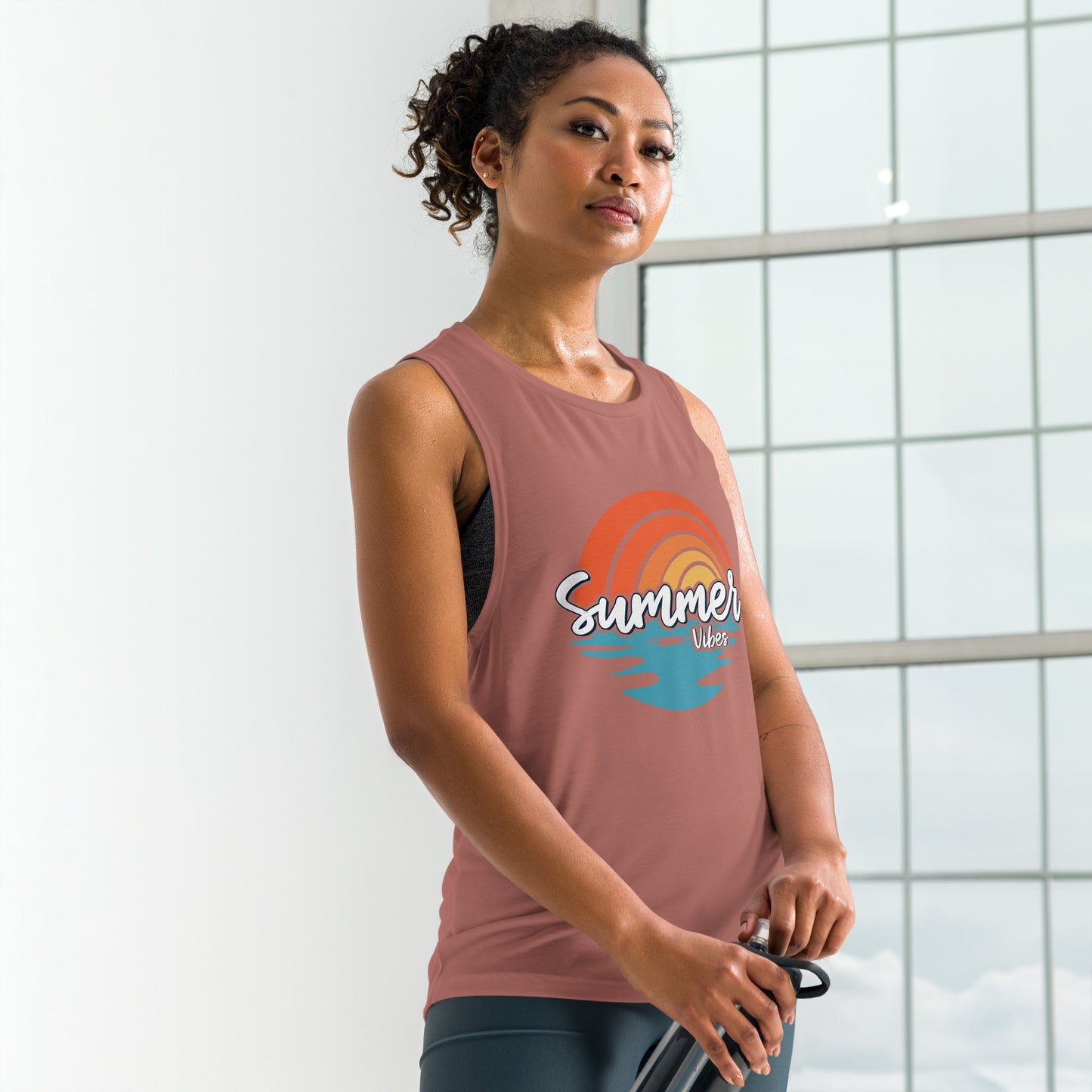 Summer Vibe Women's Muscle Tank