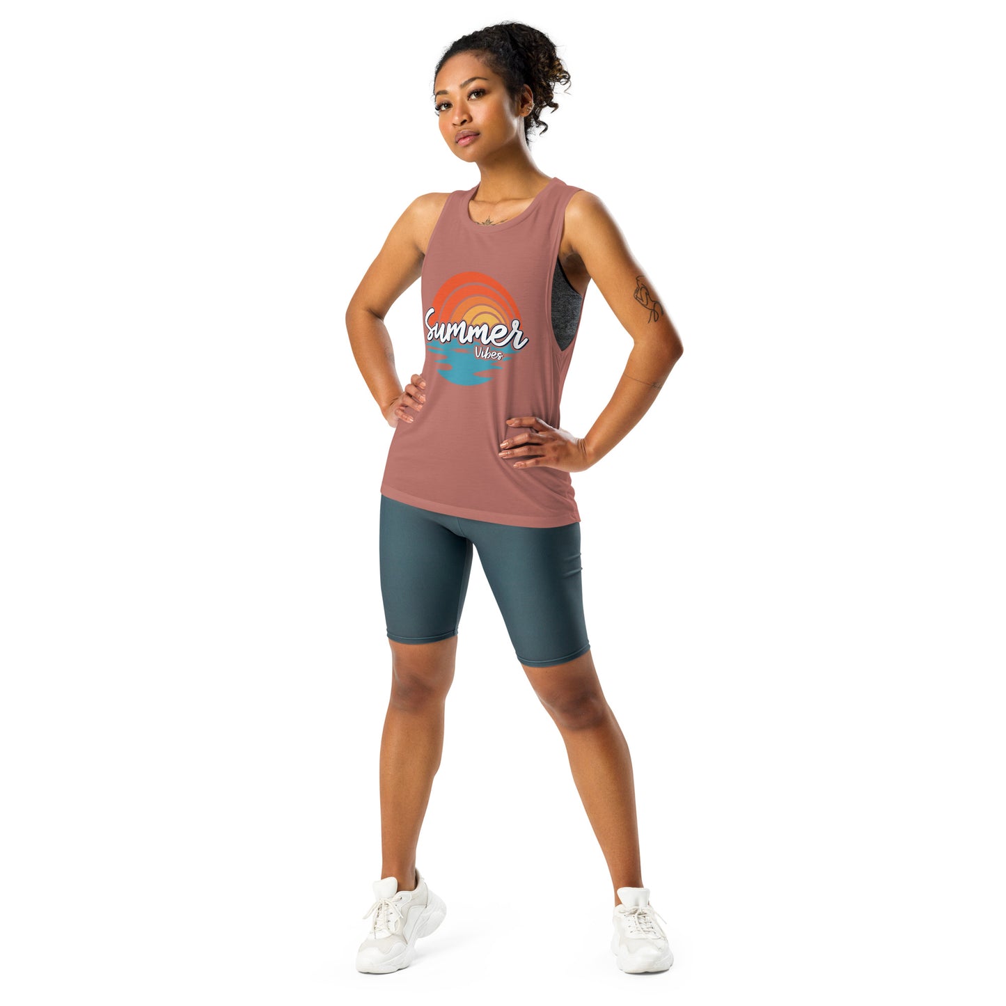 Summer Vibe Women's Muscle Tank