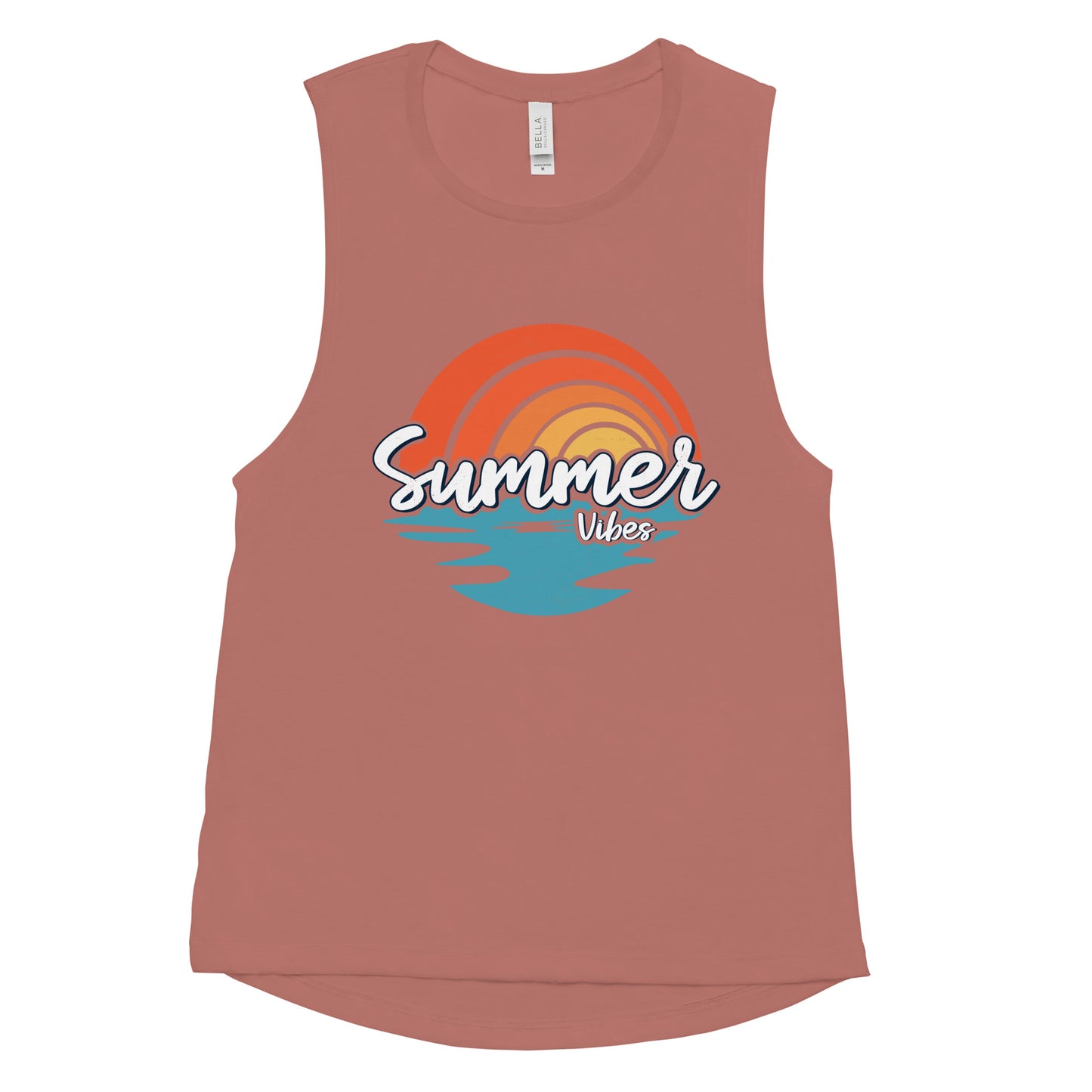 Summer Vibe Women's Muscle Tank