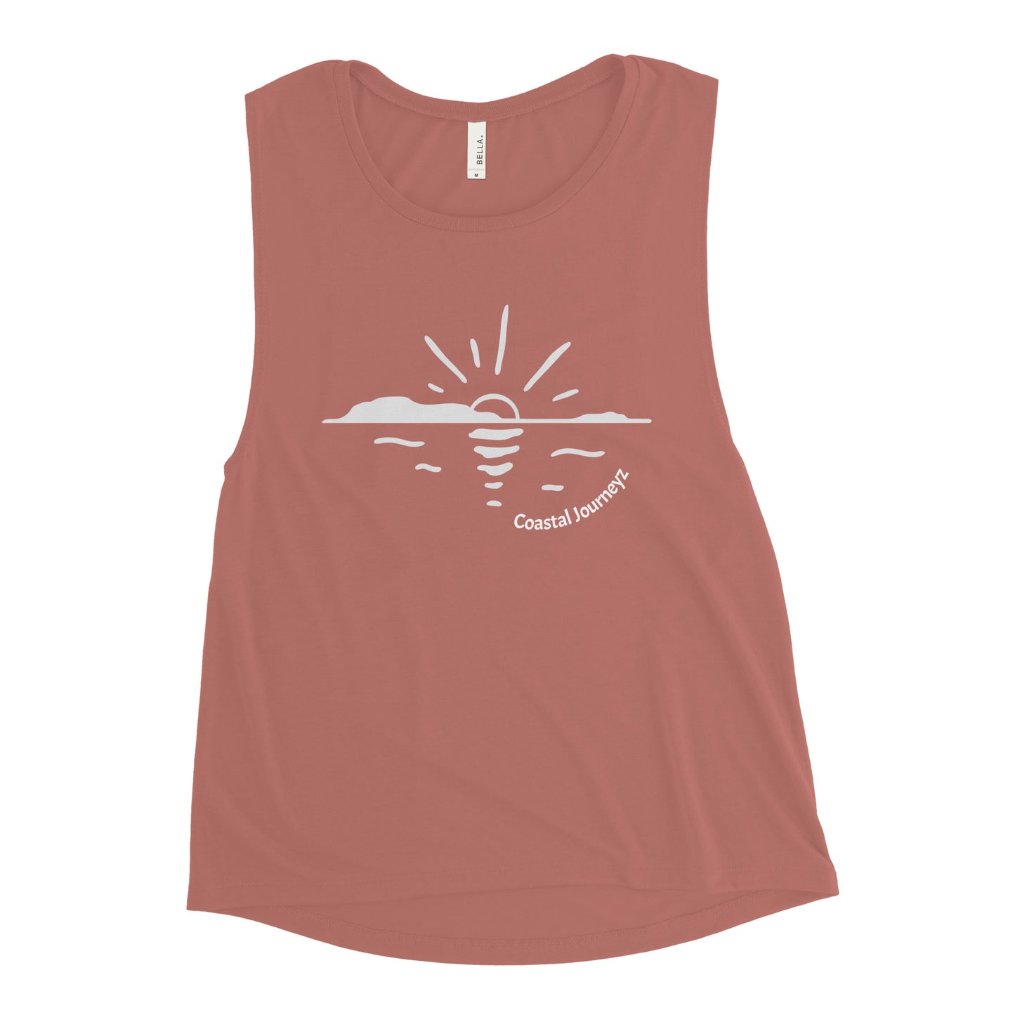 Sunrise Reflection Ladies’ Muscle Tank