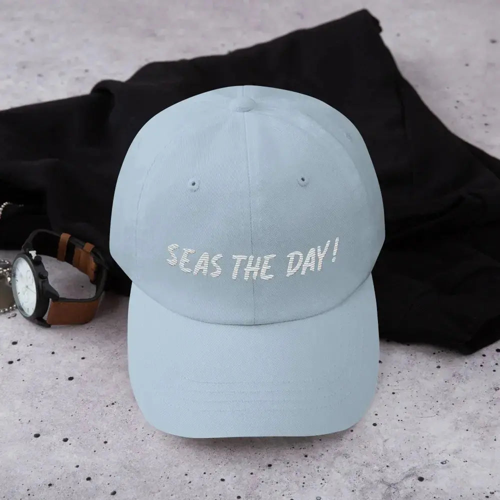 SEAS THE DAY with Coastal Journeyz Adult Unisex Baseball Cap - Coastal Journeyz4976103_7856