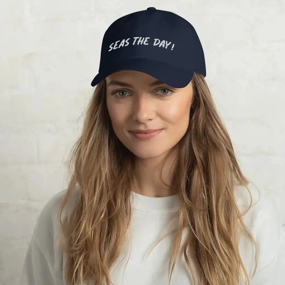 Seas The Day with this Coastal Adult Unisex Baseball Hat - Coastal Journeyz5368963_7857