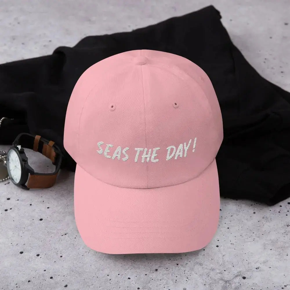 SEAS THE DAY with Coastal Journeyz Adult Unisex Baseball Cap - Coastal Journeyz4976103_7858