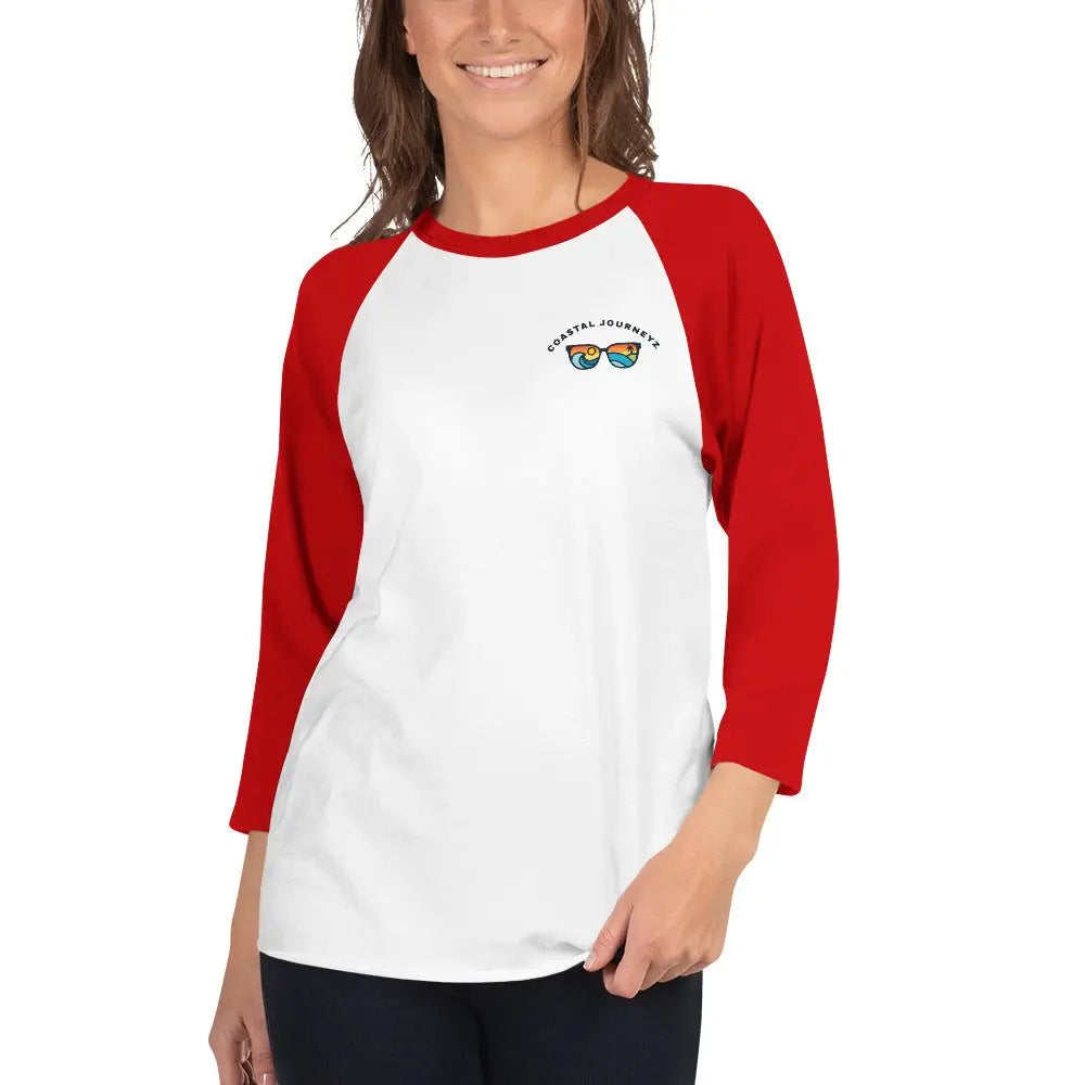 Coastal Journeyz Raglan (Unisex) - Coastal Journeyz9014104_8341