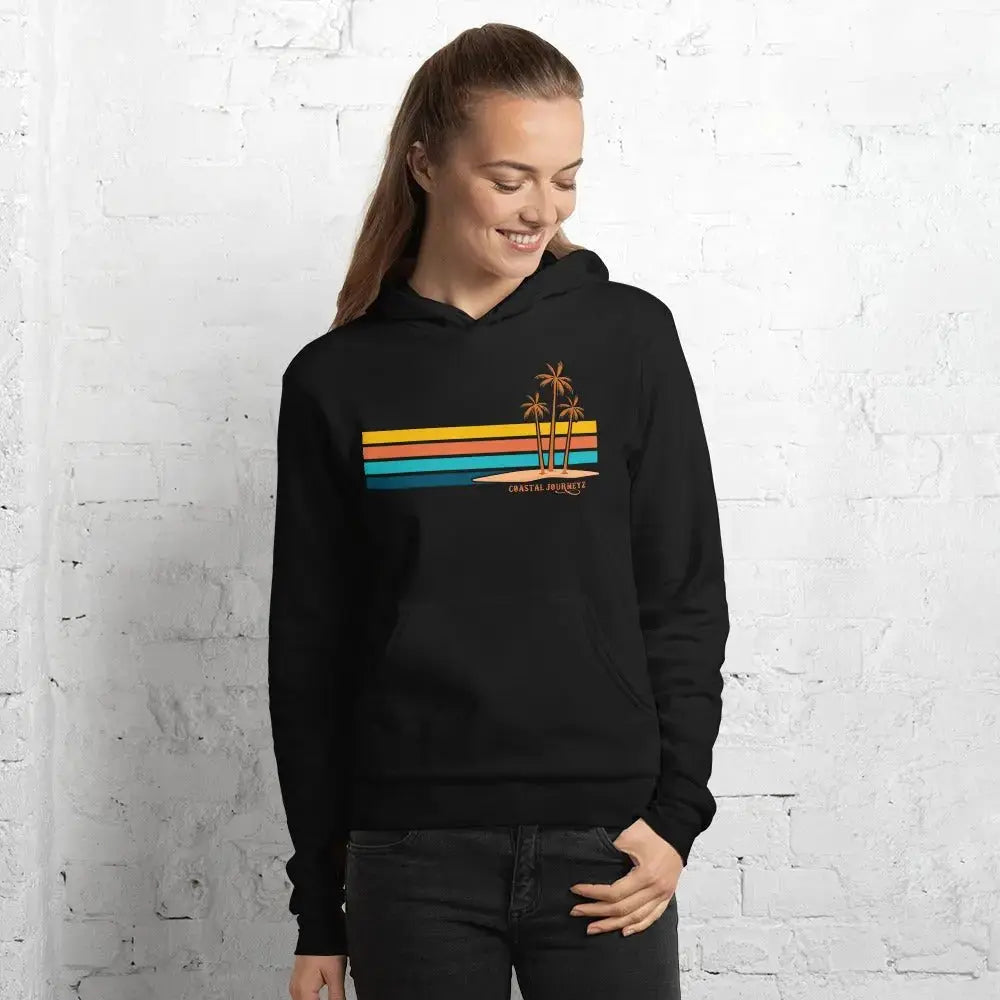 Retro Coastal Journeyz Beach Vibe Ultra Soft Sweatshirt - Coastal Journeyz9127236_9227