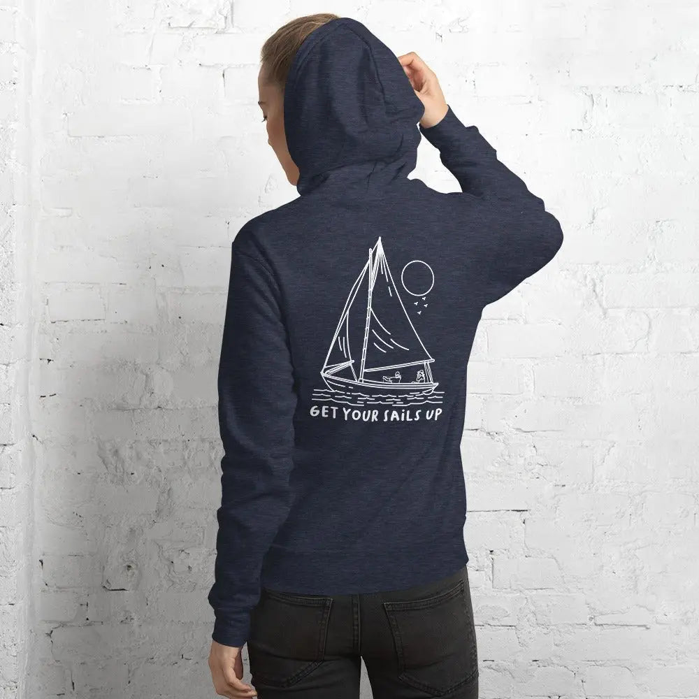 Get Your Sails Up Hoodie Extra Soft (Unisex) - Coastal Journeyz5890761_9251