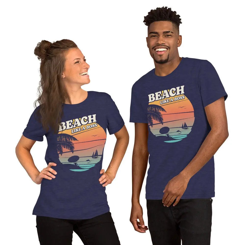 Beach Like a Boss with this Coastal Adult Unisex T-Shirt - Coastal Journeyz2938635_8495