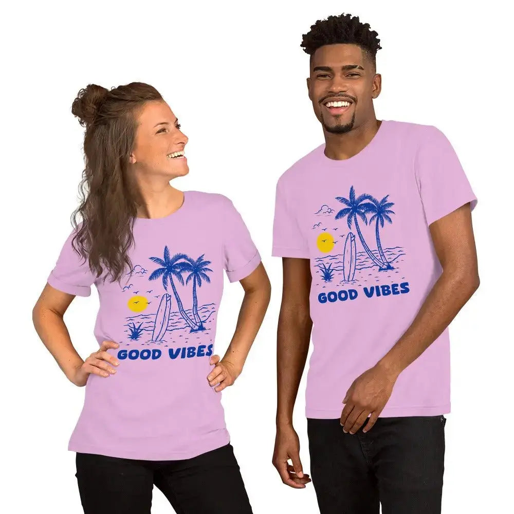 Retro Coastal Journeyz GOOD Vibe Unisex Tshirt - Coastal Journeyz5428619_10368