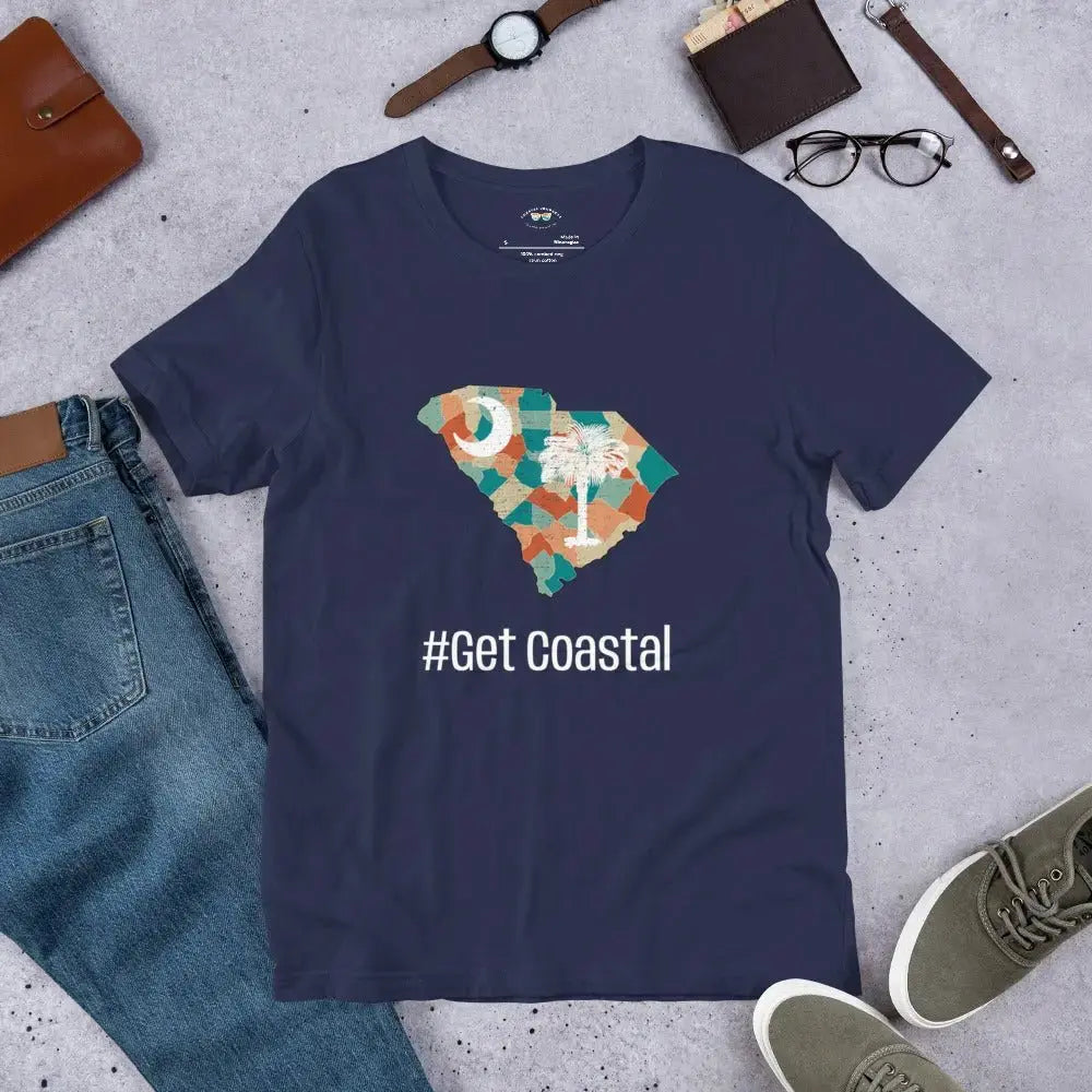 SC #Get Coastal with this Adult Unisex T-Shirt - Coastal Journeyz4284852_4111